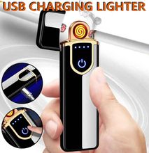 Perfect Gift For Man - Classic Rechargeable Cigarettes Lighter Fashionable Windbreaker Induction AI USB Electronic Smoking